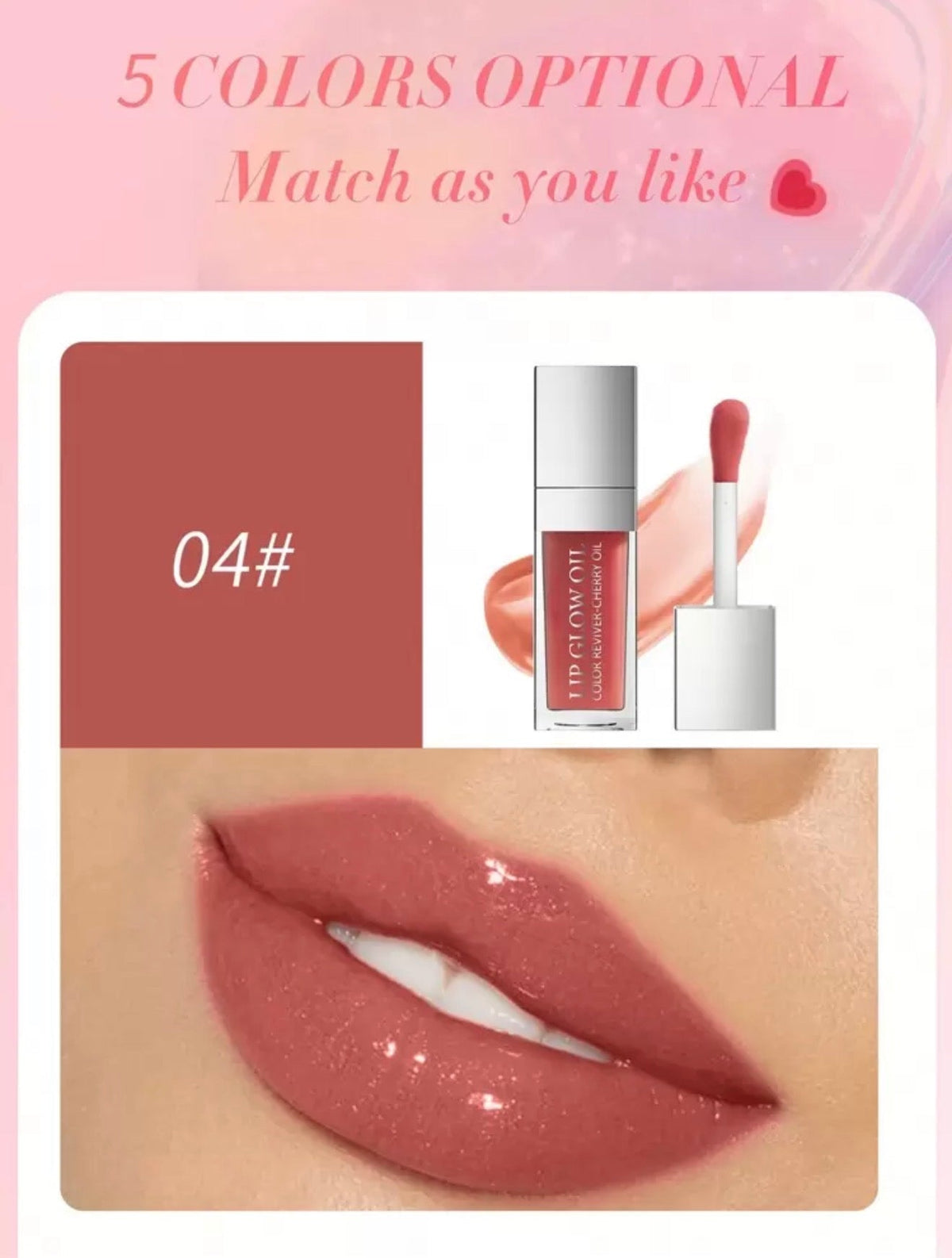 Kiss Aceite de Labios Hidratante Lip Glow Oil