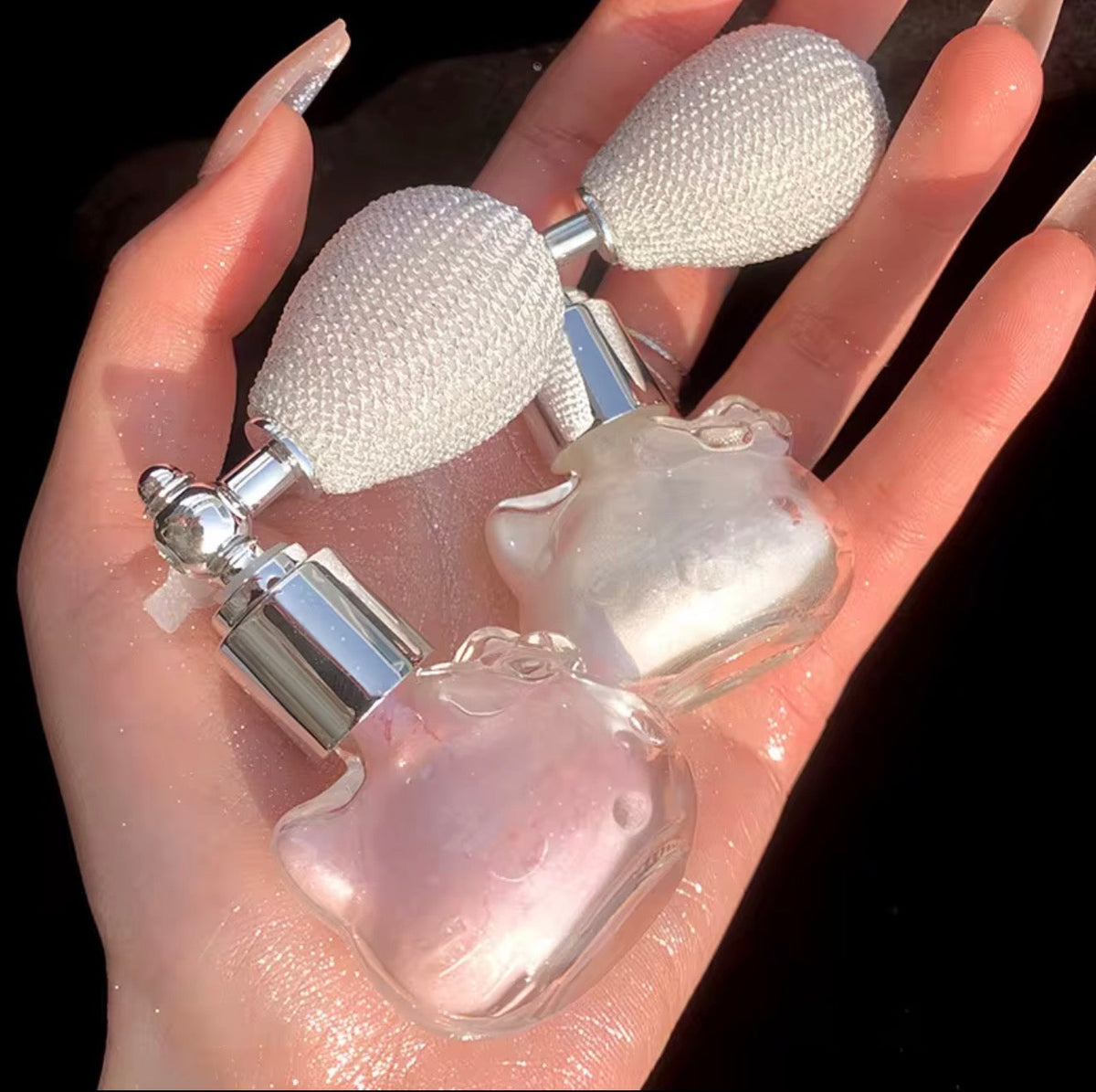 Spray Iluminador en Polvo con Diamantes | Bronceador Corporal & Facial de Alto Brillo