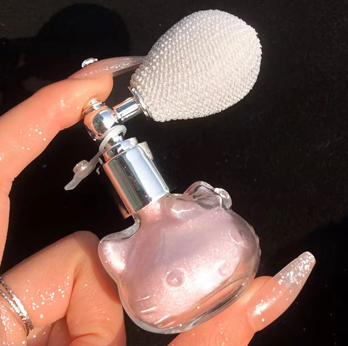 Spray Iluminador en Polvo con Diamantes | Bronceador Corporal & Facial de Alto Brillo
