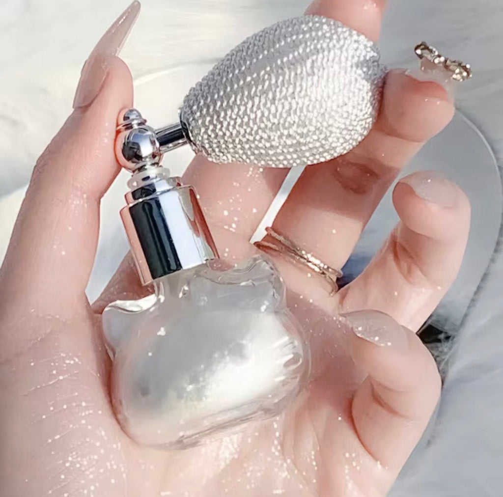 Spray Iluminador en Polvo con Diamantes | Bronceador Corporal & Facial de Alto Brillo