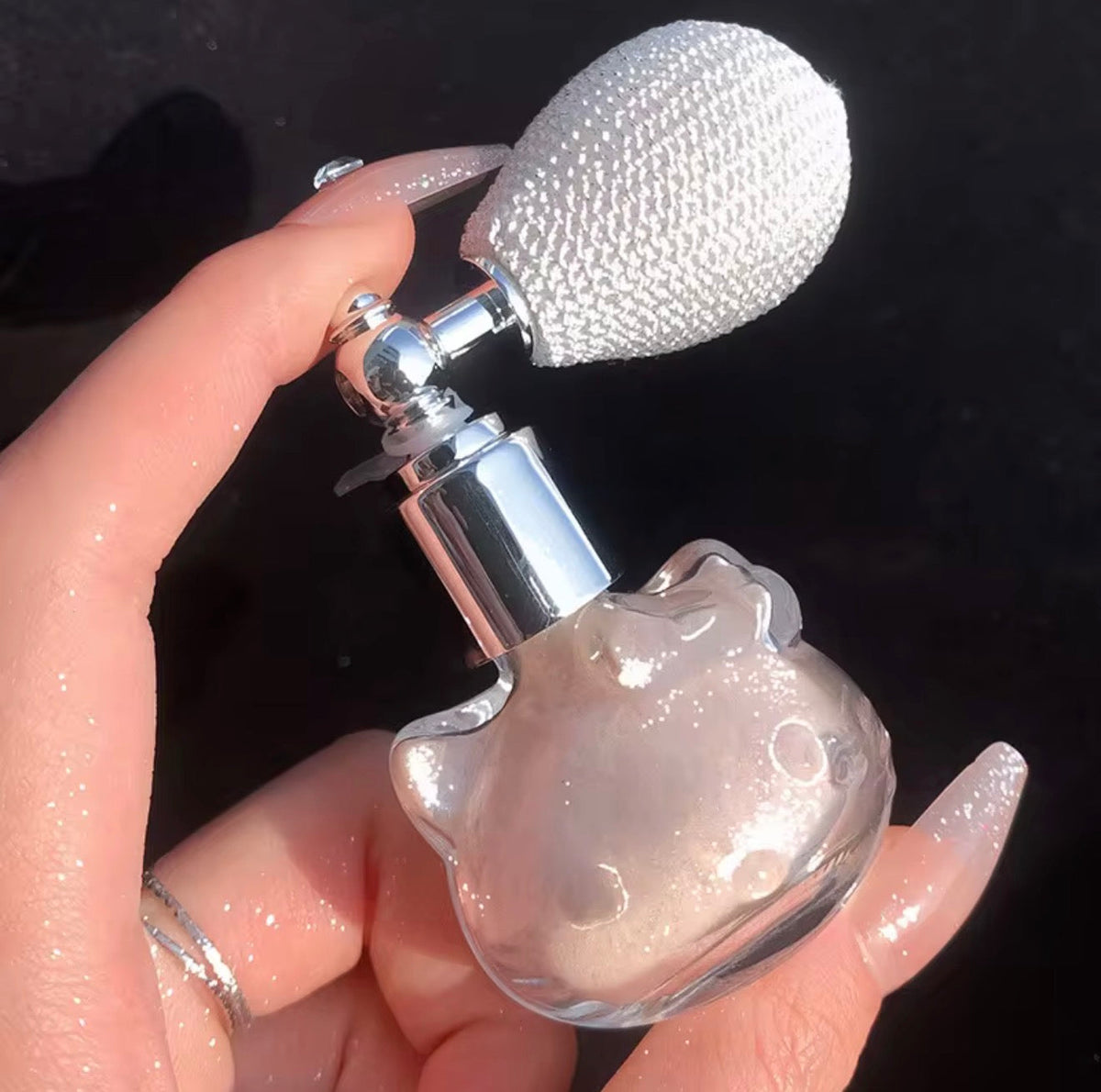 Spray Iluminador en Polvo con Diamantes | Bronceador Corporal & Facial de Alto Brillo